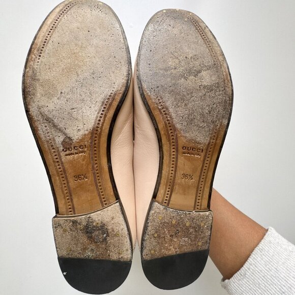 Gucci brixton horsebit & web convertible loafer in skin rose - Picture 14 of 15